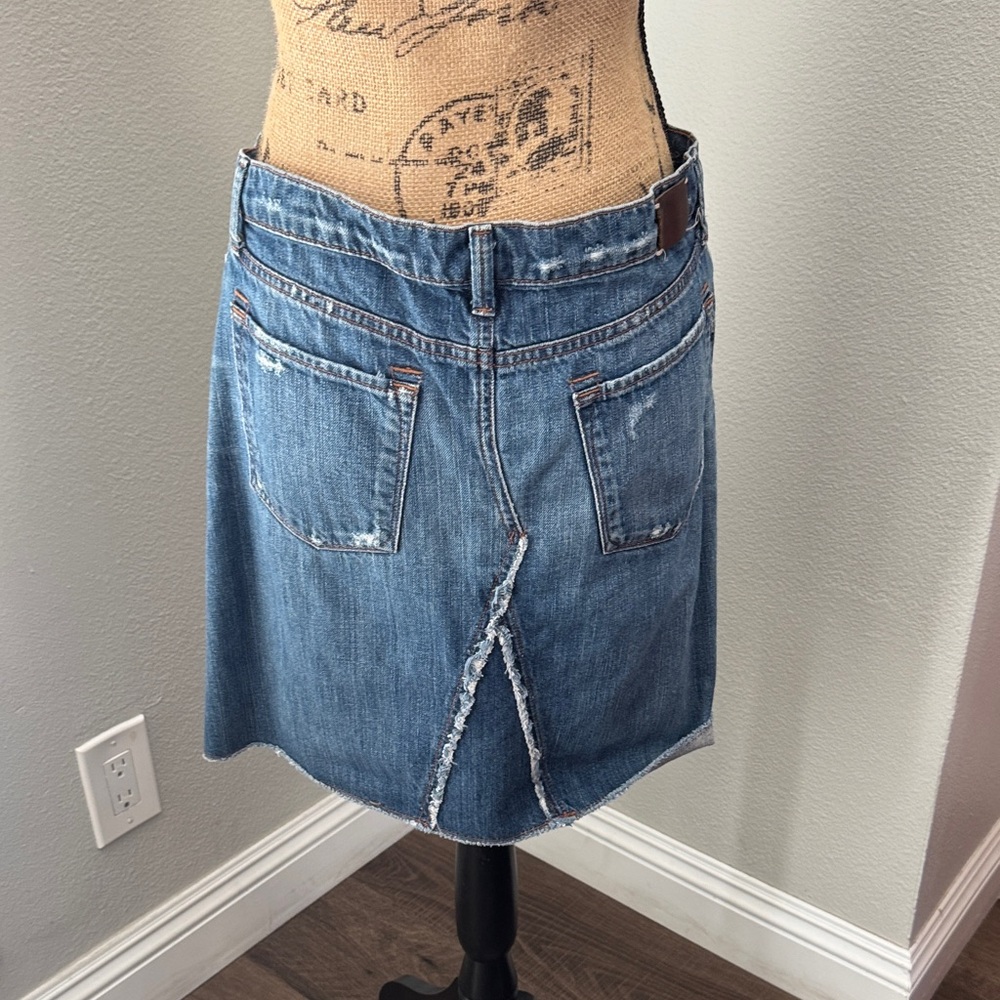 Vintage Banana Republic Denim Blue Skirt - Picture 3 of 6